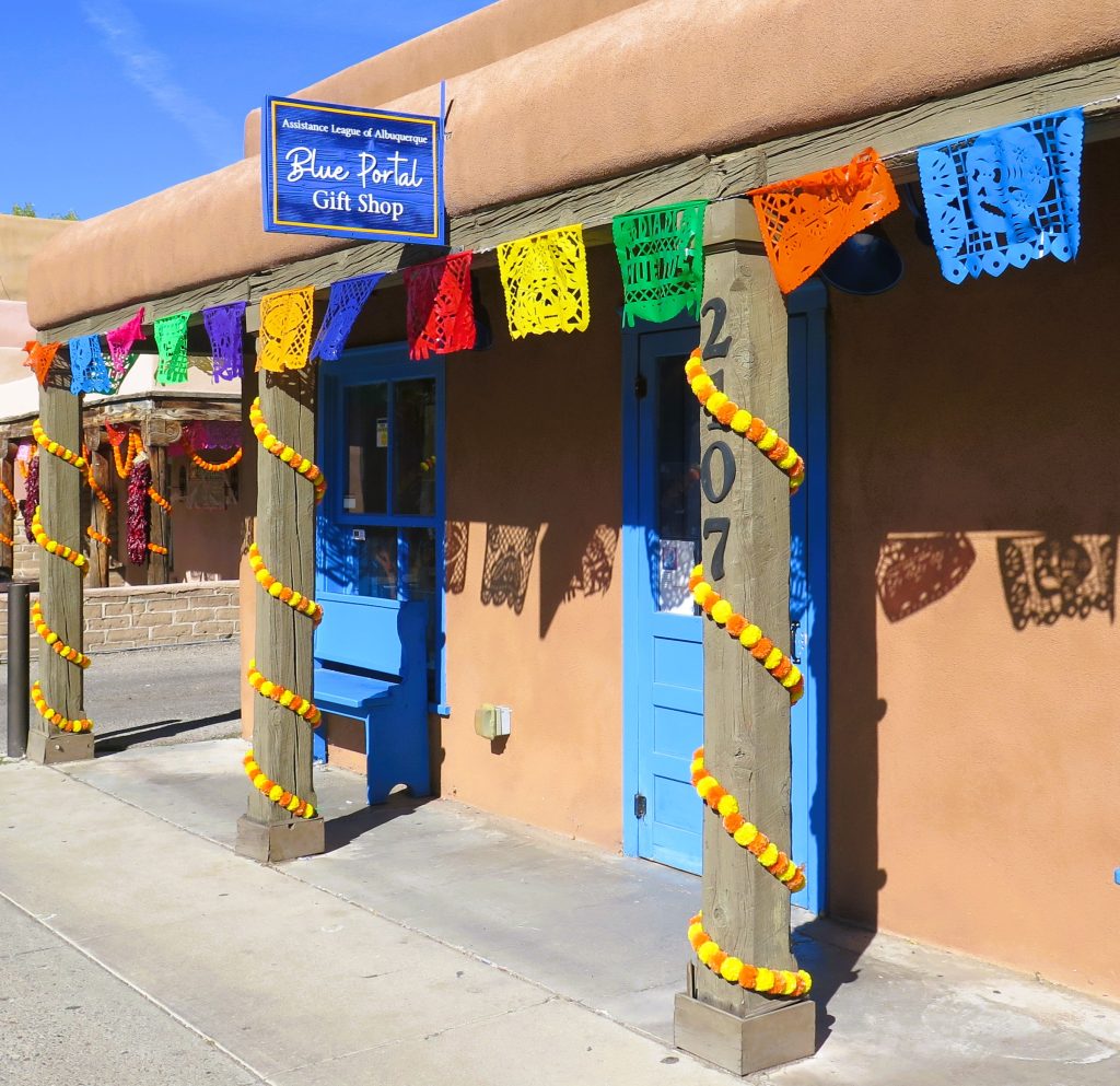 The Blue Portal The Blue Portal Front Entrance