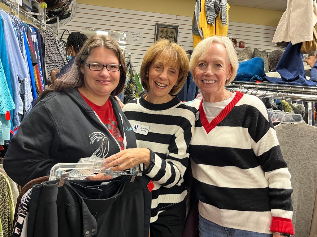 Assistance League Hosts a Shopping Day for Mary Hall Freedom Village