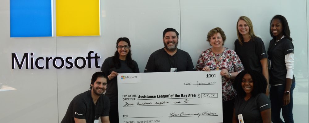 Microsoft Donates For Employee Volunteer Hours Assistance League