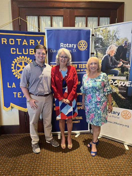 Assistance League of the Bay Area Presents to the Rotary Club of La Porte