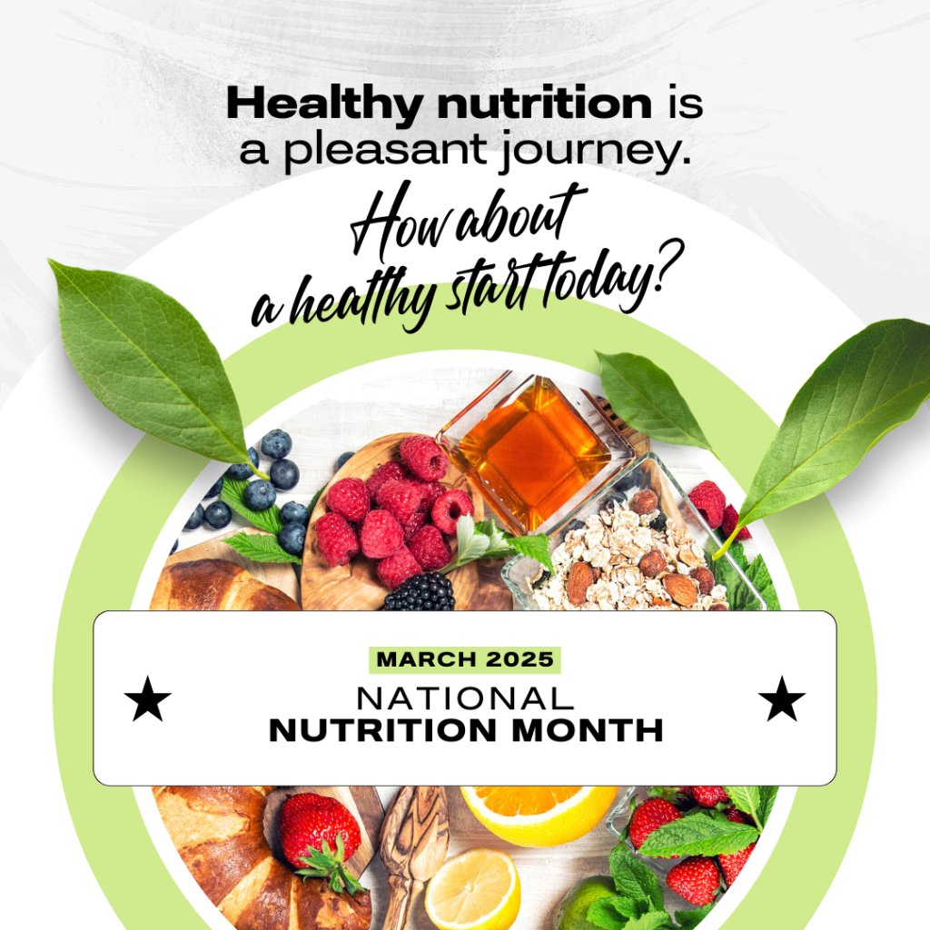 Chapter Supports National Nutrition Month through Two Philanthropic Programs