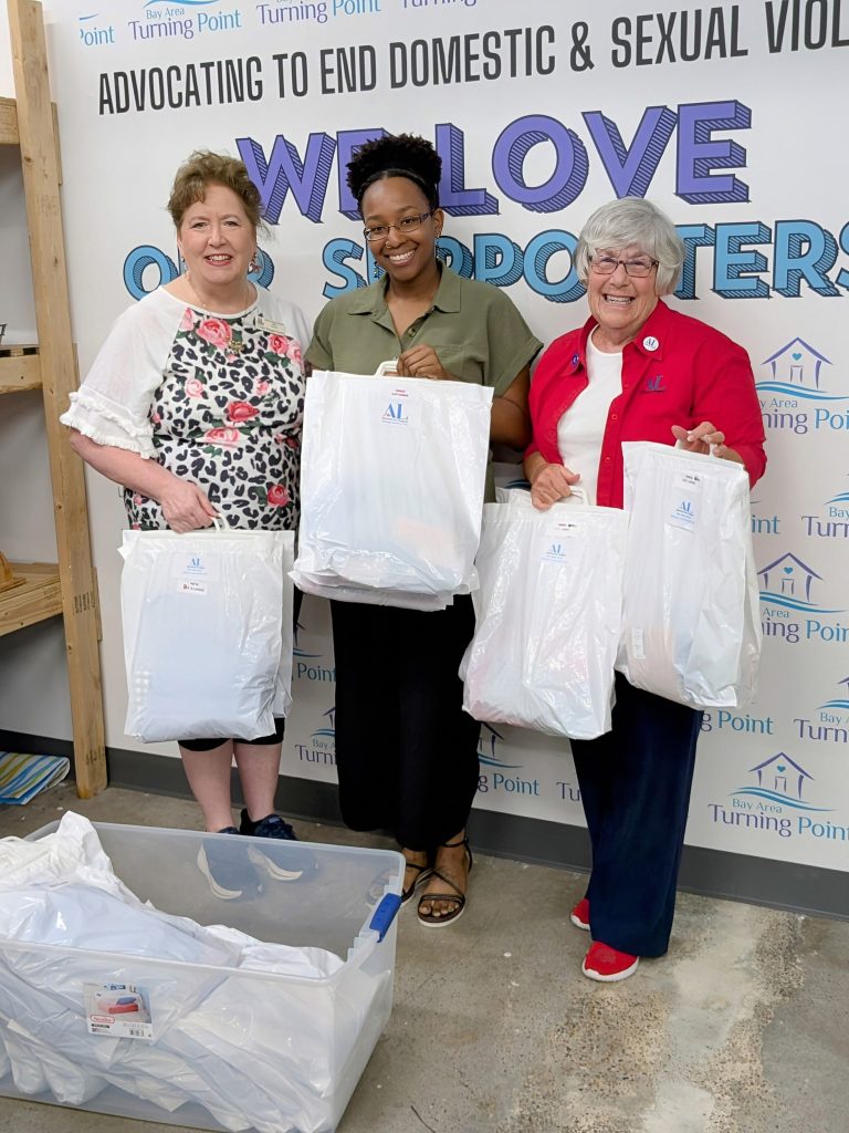 Assault Survivor Kits Delivered to Bay Area Turning Point