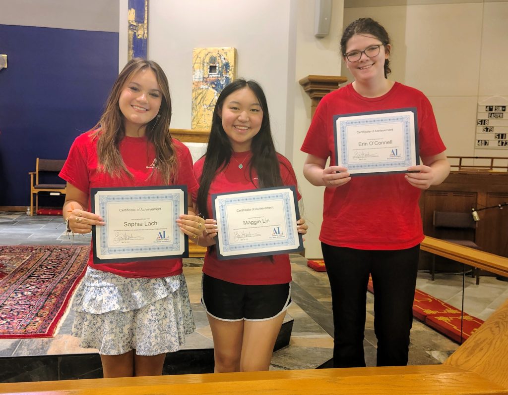 Graduating Seniors Acknowledged for Meeting Eligibility Requirements