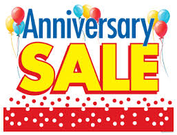 Storewide Anniversary Sale Feb. 15th