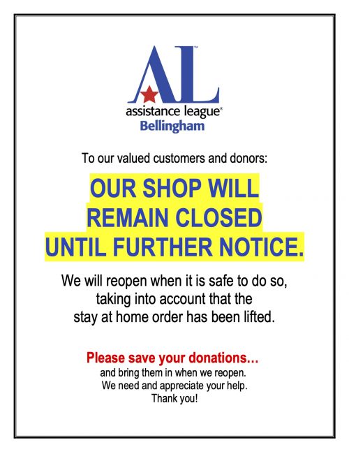 Closed Sign COV-19 update 4:16:20 Shop Closed Until Further Notice