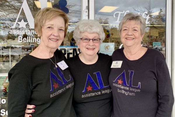 Three Assistance League Volunteers