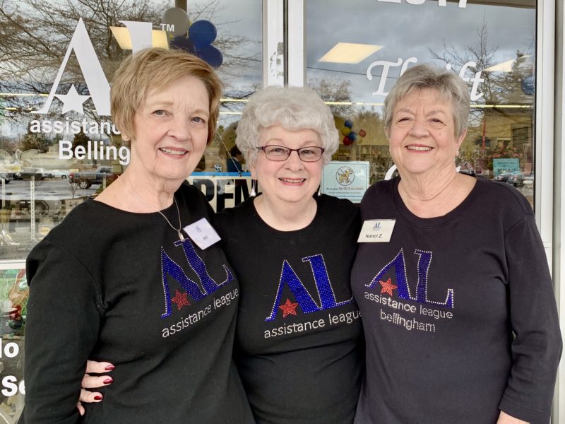 Three Assistance League Volunteers