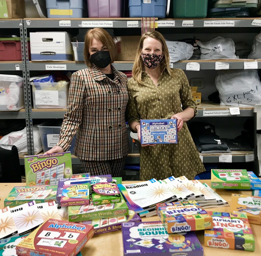 Learning Center Donates Books