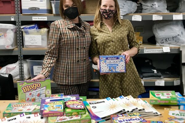 Learning Center Donates Books