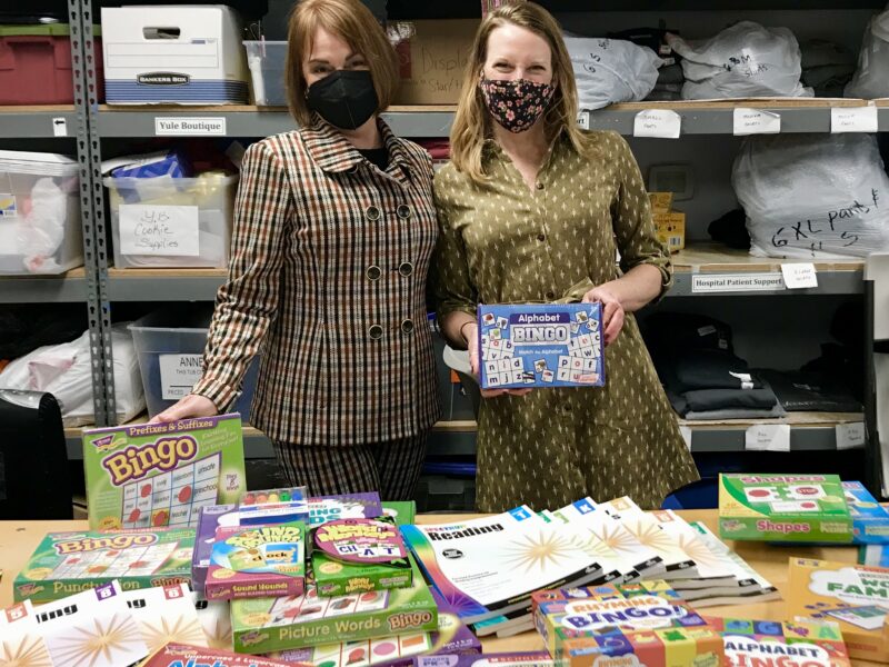 Learning Center Donates Books