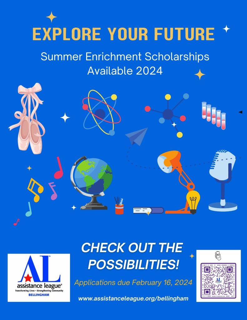 Poster for Enrichment scholarship applications