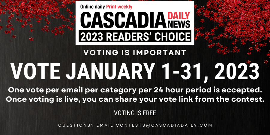 Cascadia Daily 2023 Readers Choice Contest