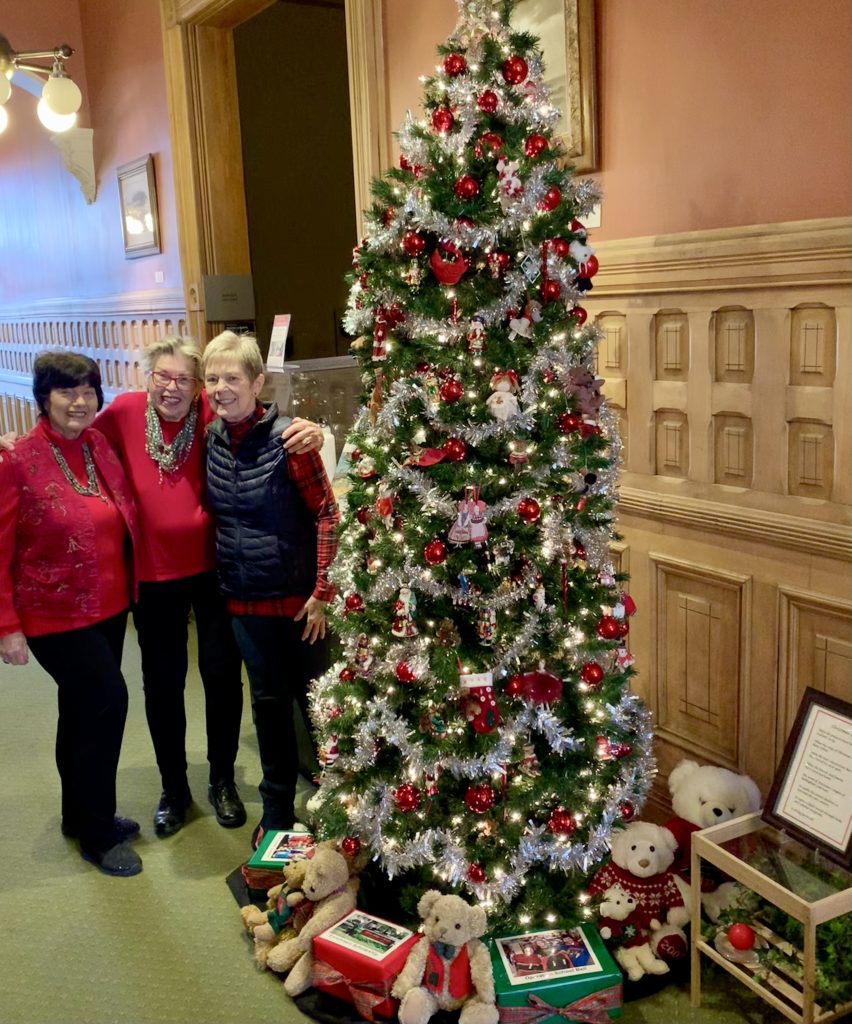Visit our Christmas tree at the museum's "Deck the Old City Hall"