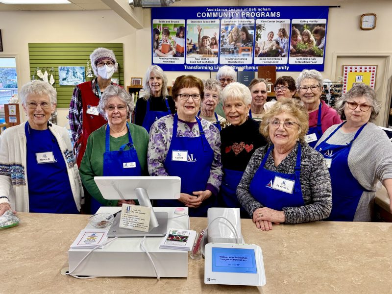 Assistance League member volunteers ready for a busy day