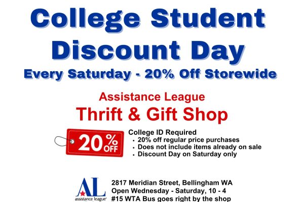Thrift & Gift Shop Now Offers College Student Saturday