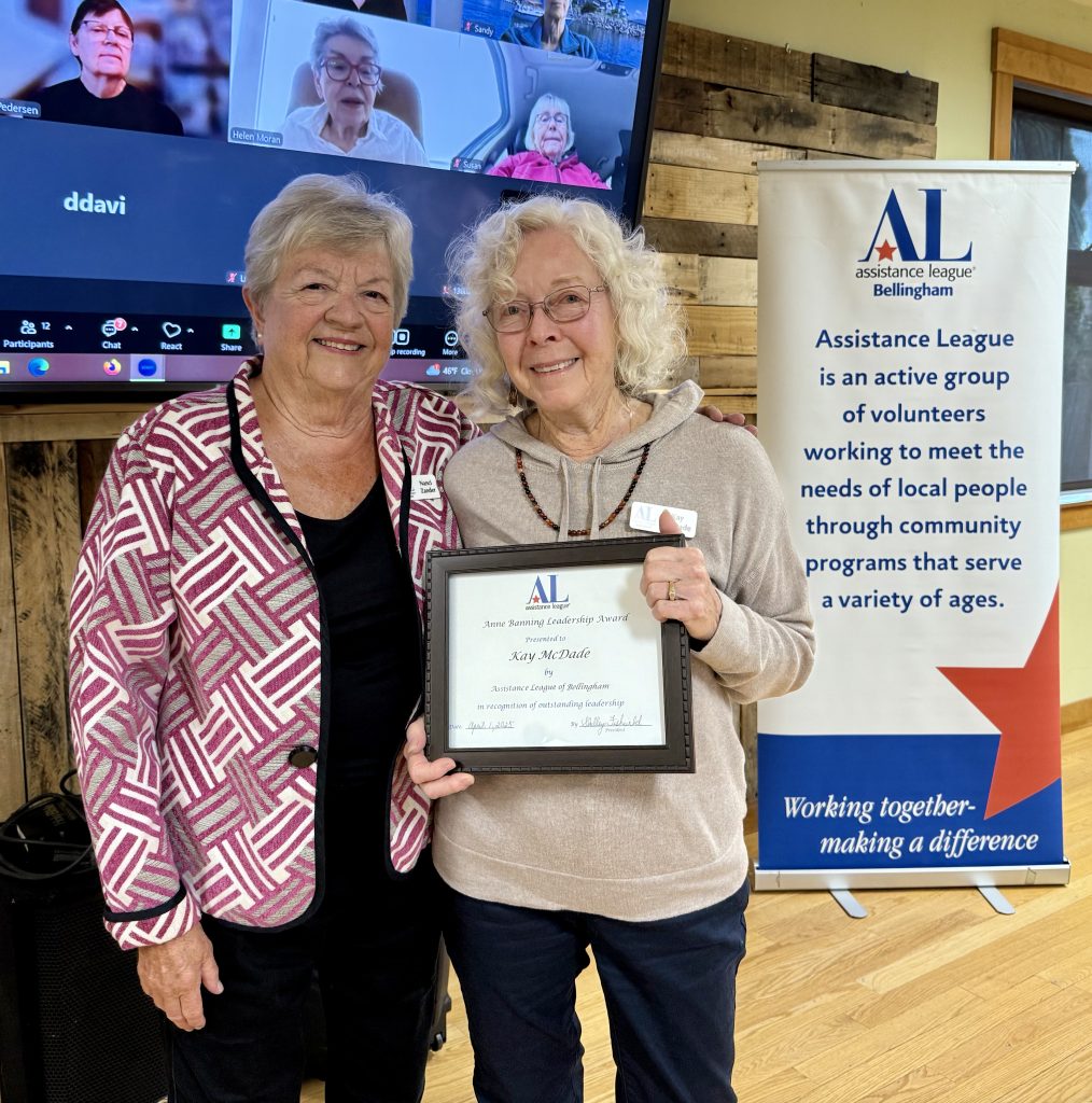 Kay McDade Receives Assistance League's Anne Banning Award