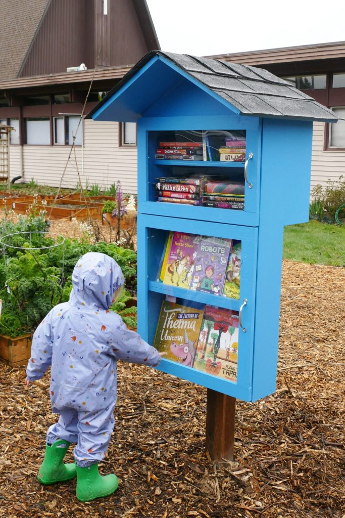 Books and Beyond Program  Donates Children's Books to Cordata Park Free Little Library