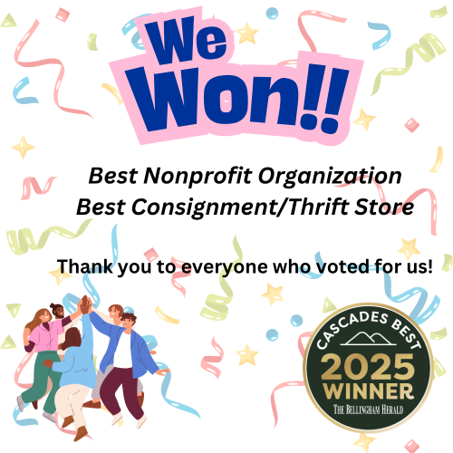 Assistance League of Bellingham Wins Two Categories in Cascades Best Contest!