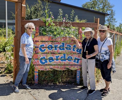 ALB members visit Cordata school garden