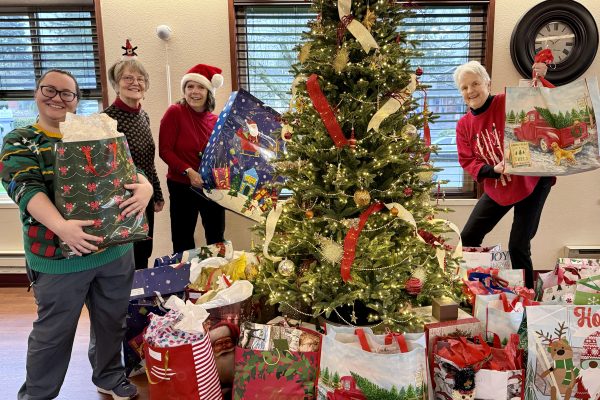 Avalon Healthcare Receives Christmas Presents from Assistance League