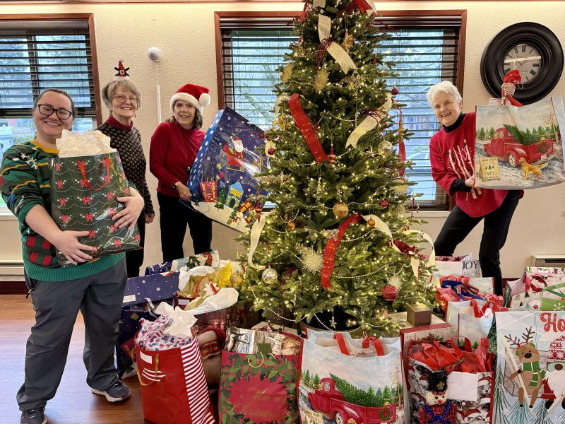 Avalon Healthcare Receives Christmas Presents from Assistance League