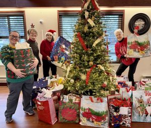 Avalon Healthcare Receives Christmas Presents from Assistance League