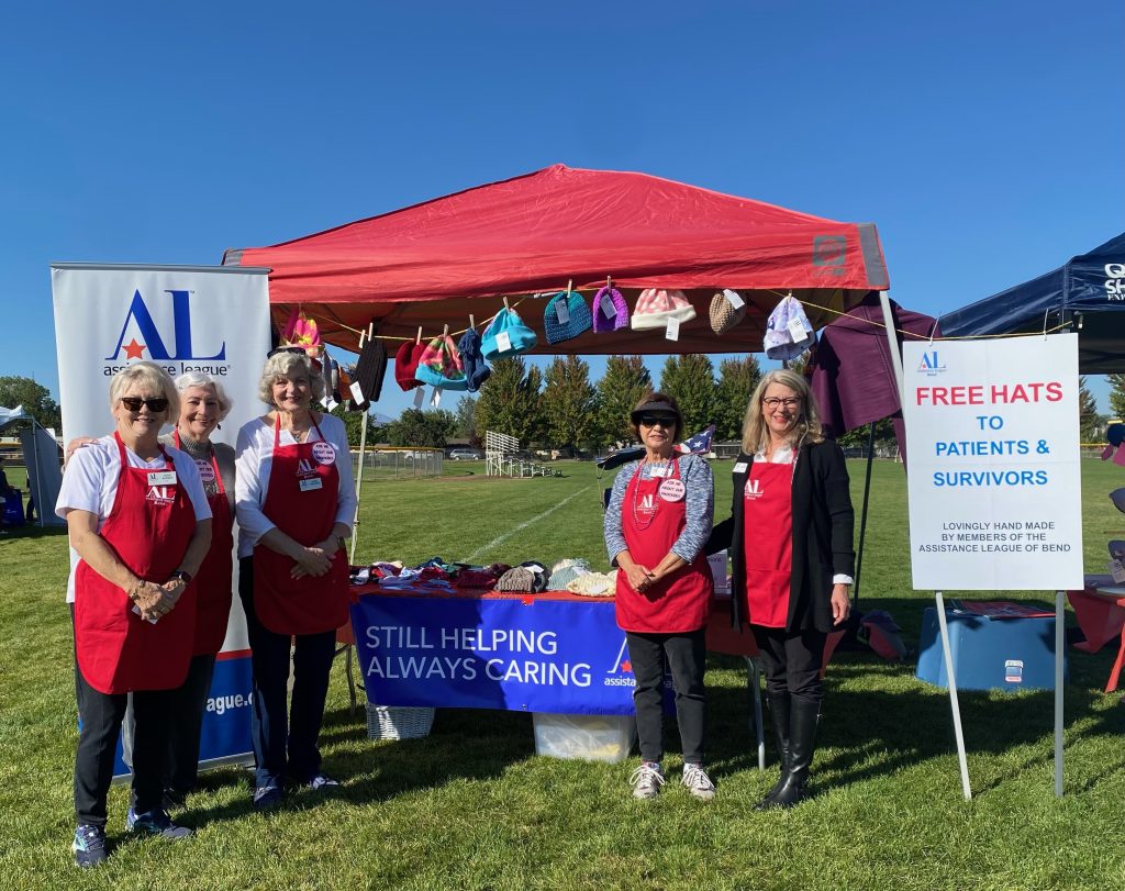 Assistance League of Bend Provides Free Hats at Heaven Can Wait