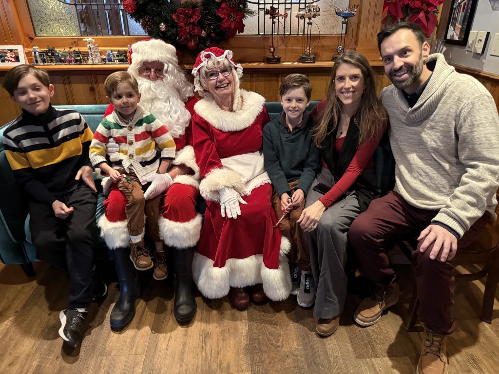Dreams Came True when Children Joined Santa and Mrs. Claus for Breakfast!