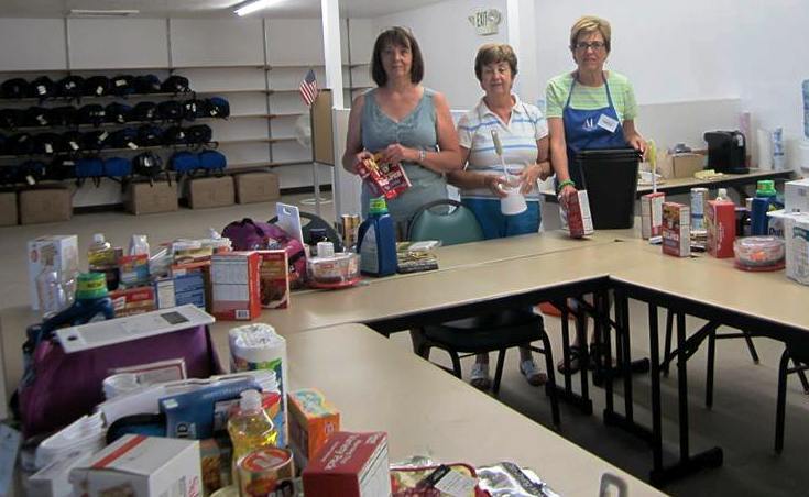Members assembly Empowering Youth kits