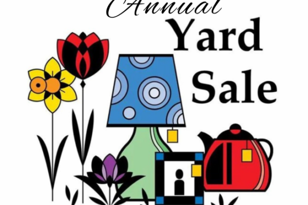 Annual Yard Sale clipart