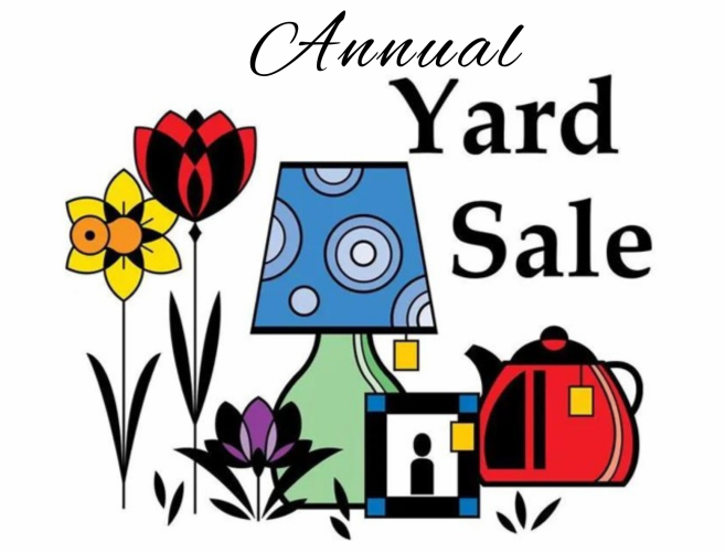 Annual Yard Sale clipart