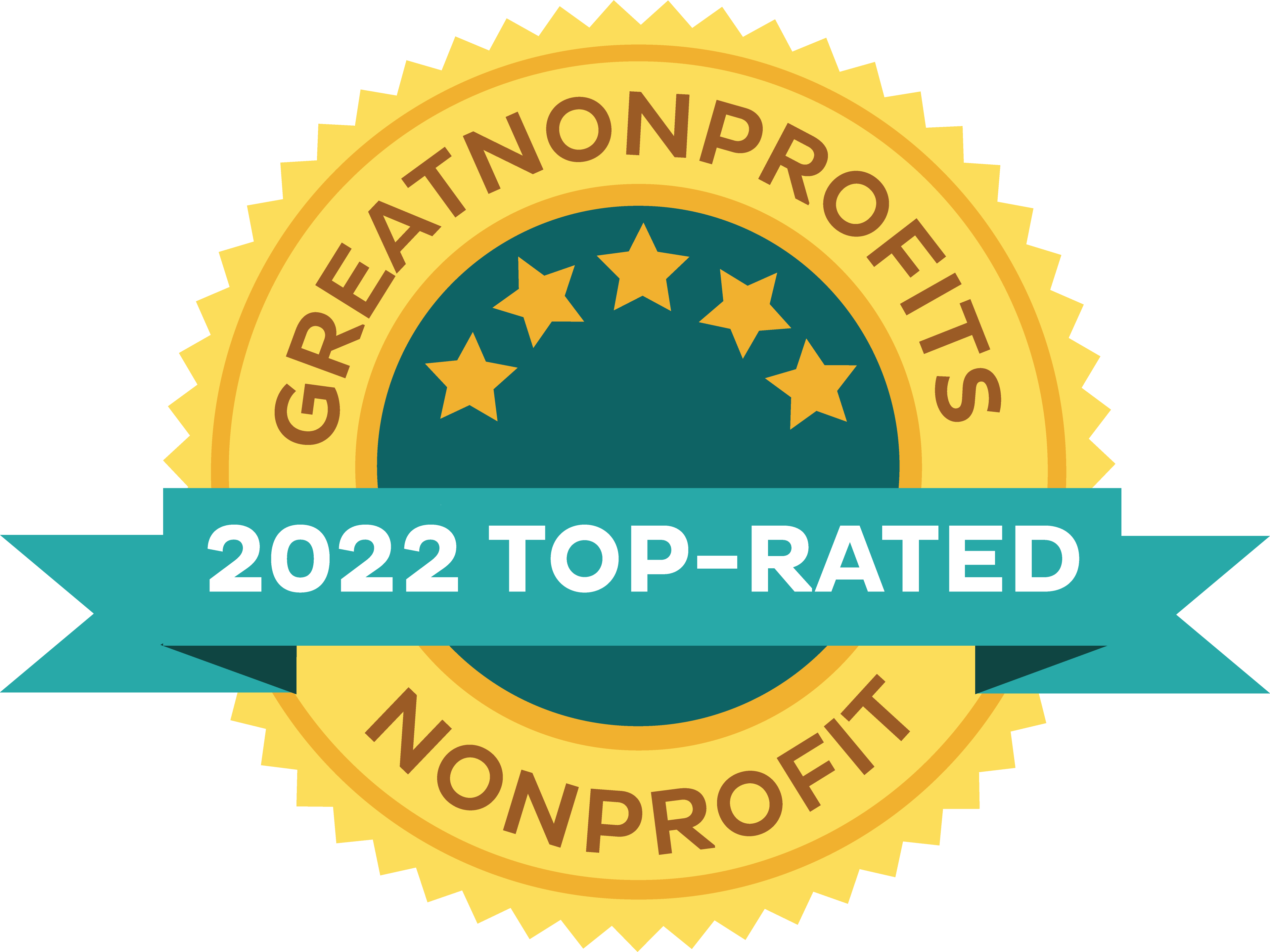 GreatNonProfits 2022 Top-Rated logo