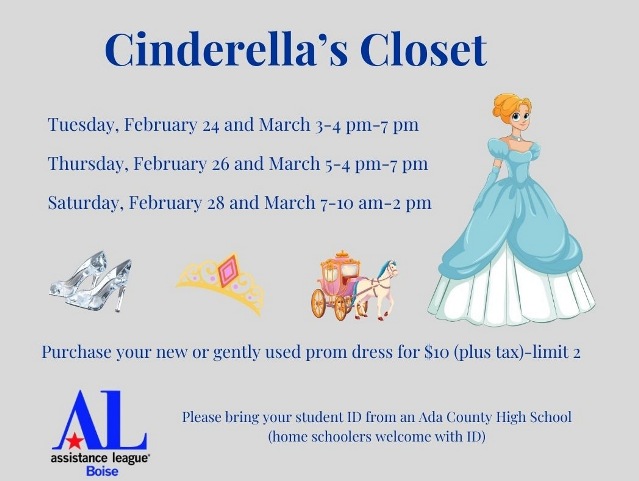 Cinderella's Closet Opening for the 2026 Prom Season on 2/24