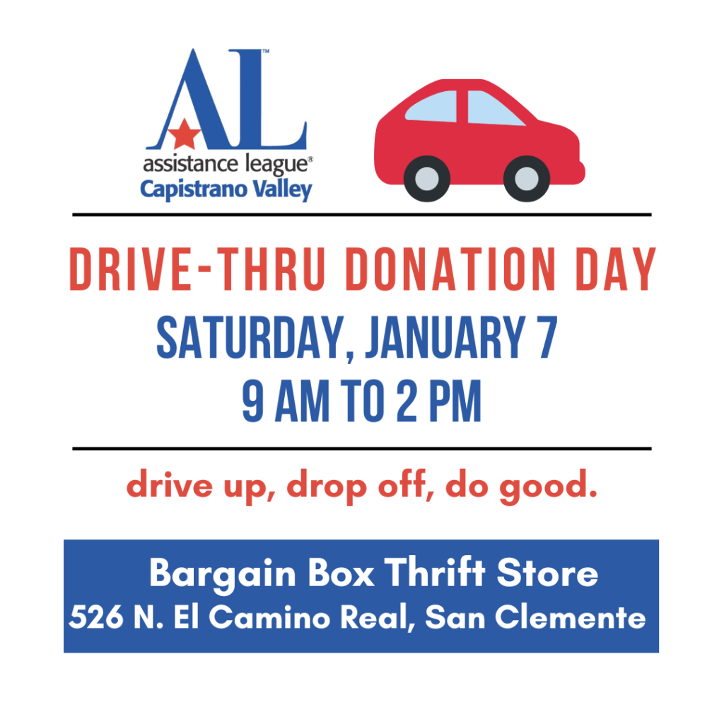Post-Holiday Bargain Box Drive-Thru Donation Event
