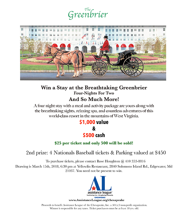 AL Chesapeake Raffle