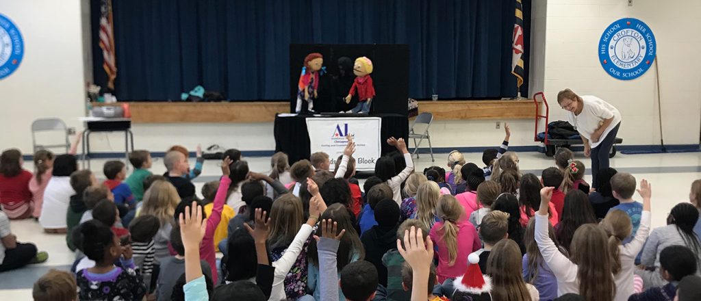 Kids On the Block Puppeteers of Assistance League of the Chesapeake