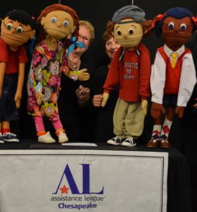 Kids On The Block puppets by Assistance League of the Chesapeake