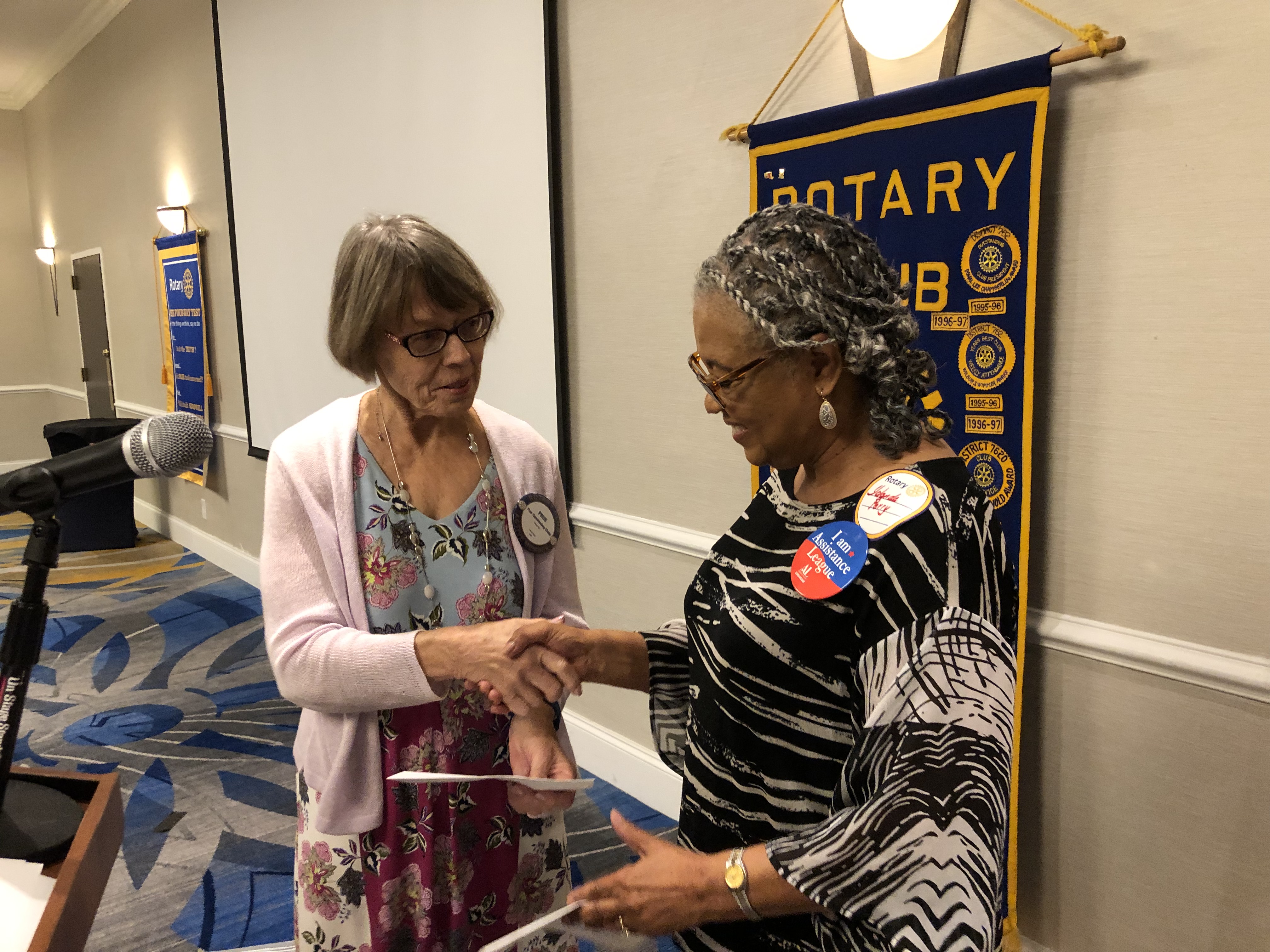 Assistance League of the Chesapeake accepts grant from Parole Rotary Foundation