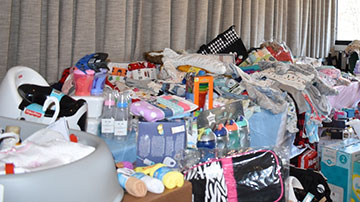 Assistance League of the Chesapeake Stork's Nest Baby Shower Donations