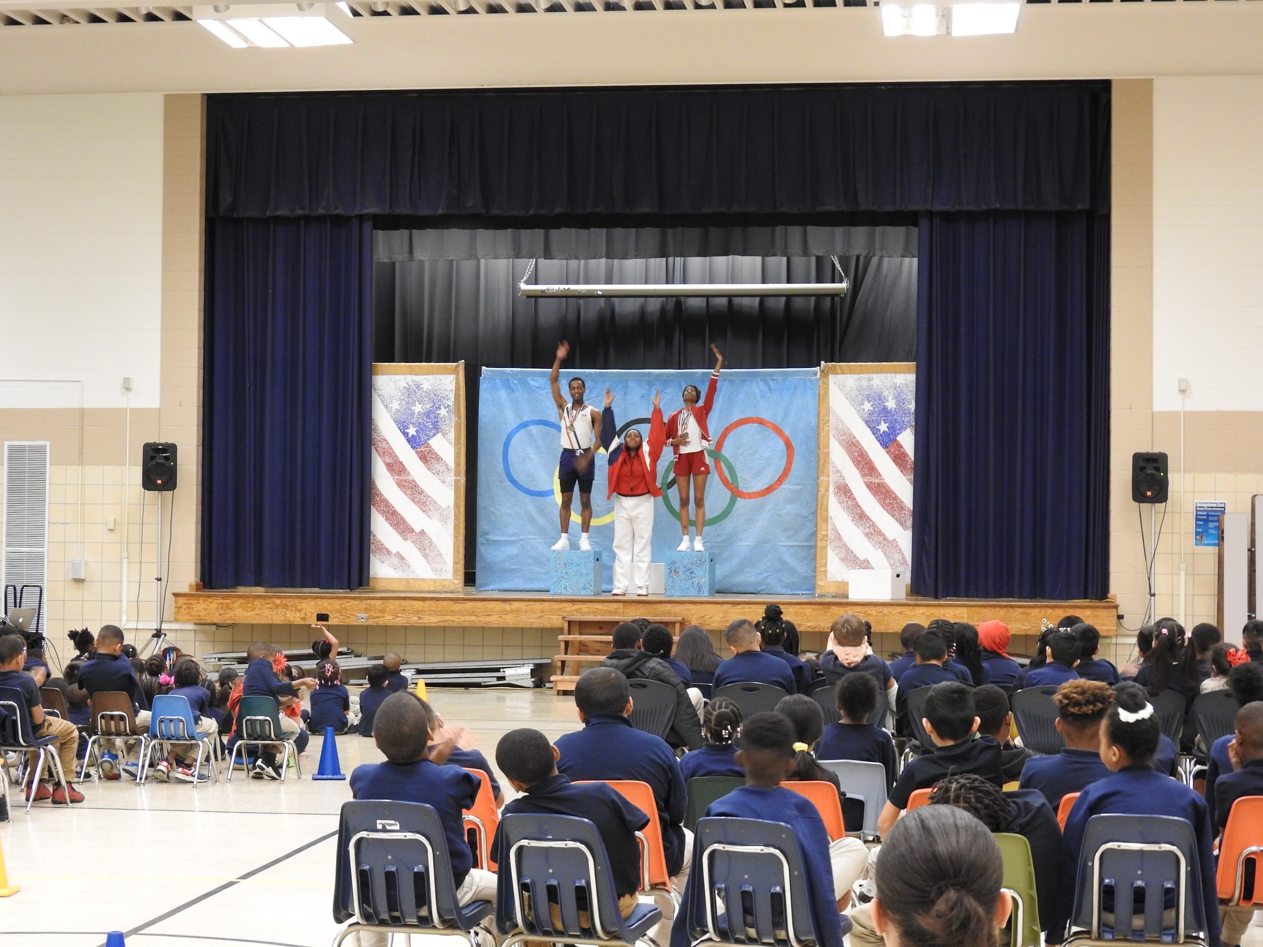 "Going the Distance" performance at Georgetown East Elementary School