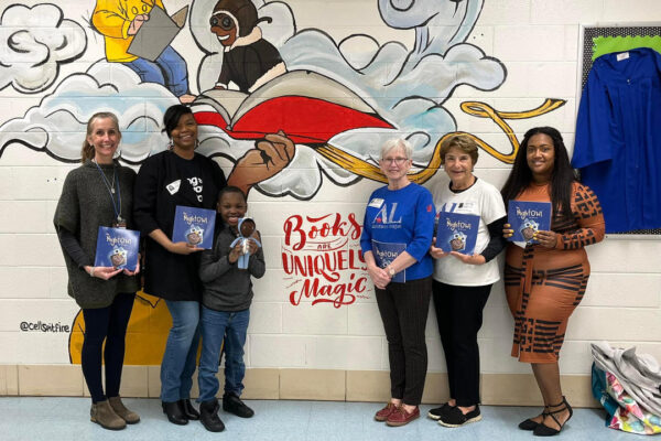 Author Kim Lee Donates Books to Georgetown East Elementary School