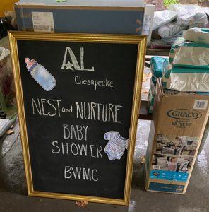 Nest and Nurture baby shower