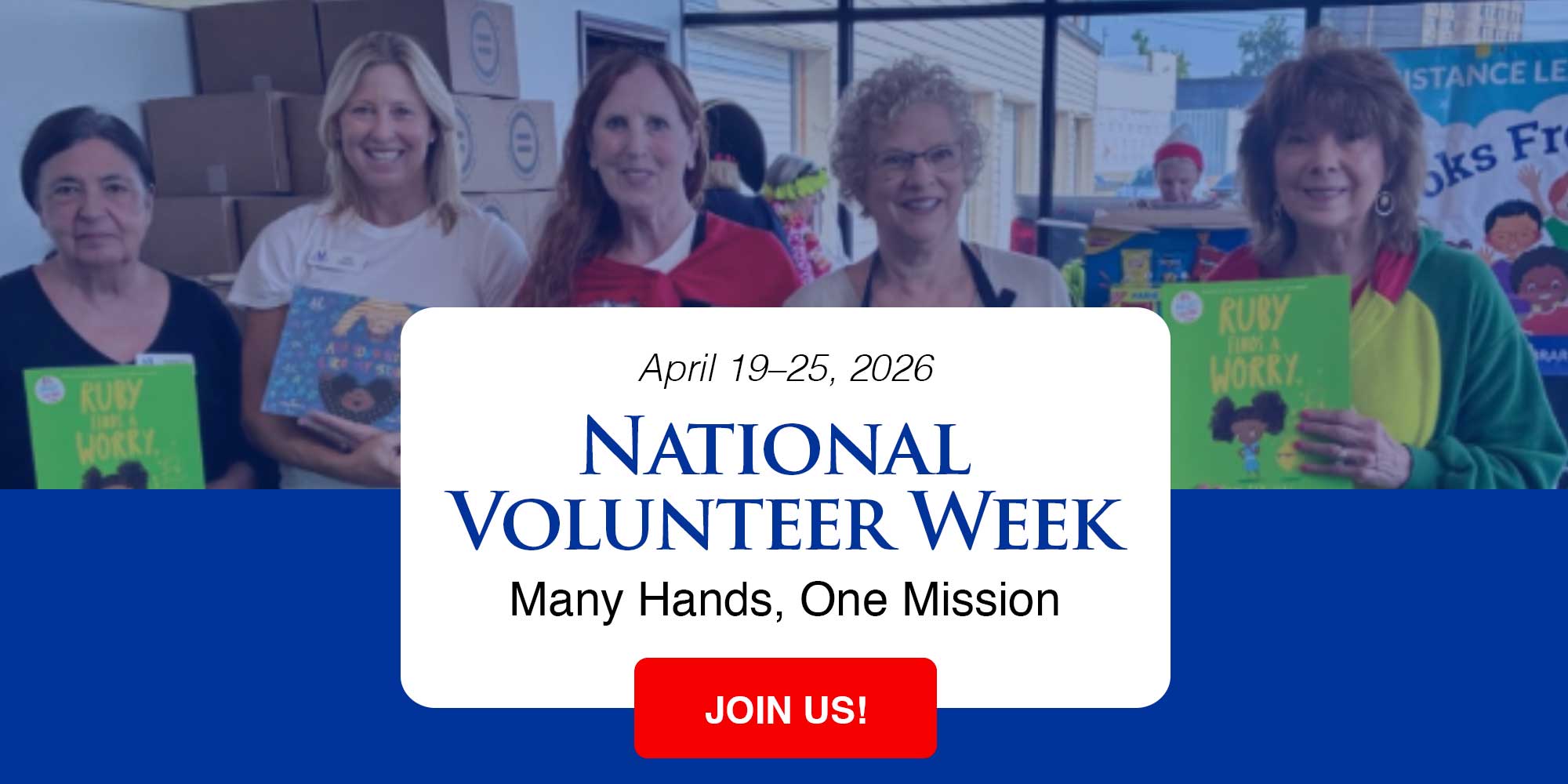 National Volunteer Week Banner