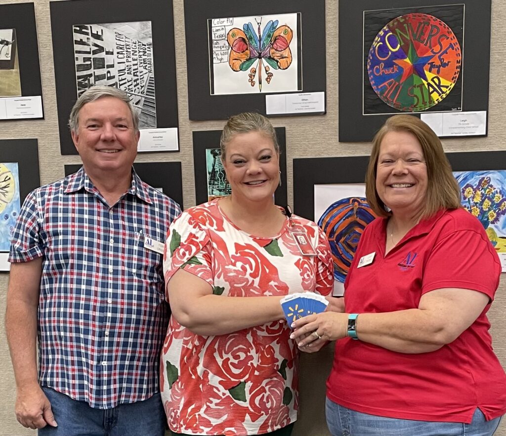 Assistance League of Coppell donates $3,000 in Gift Cards to CISD