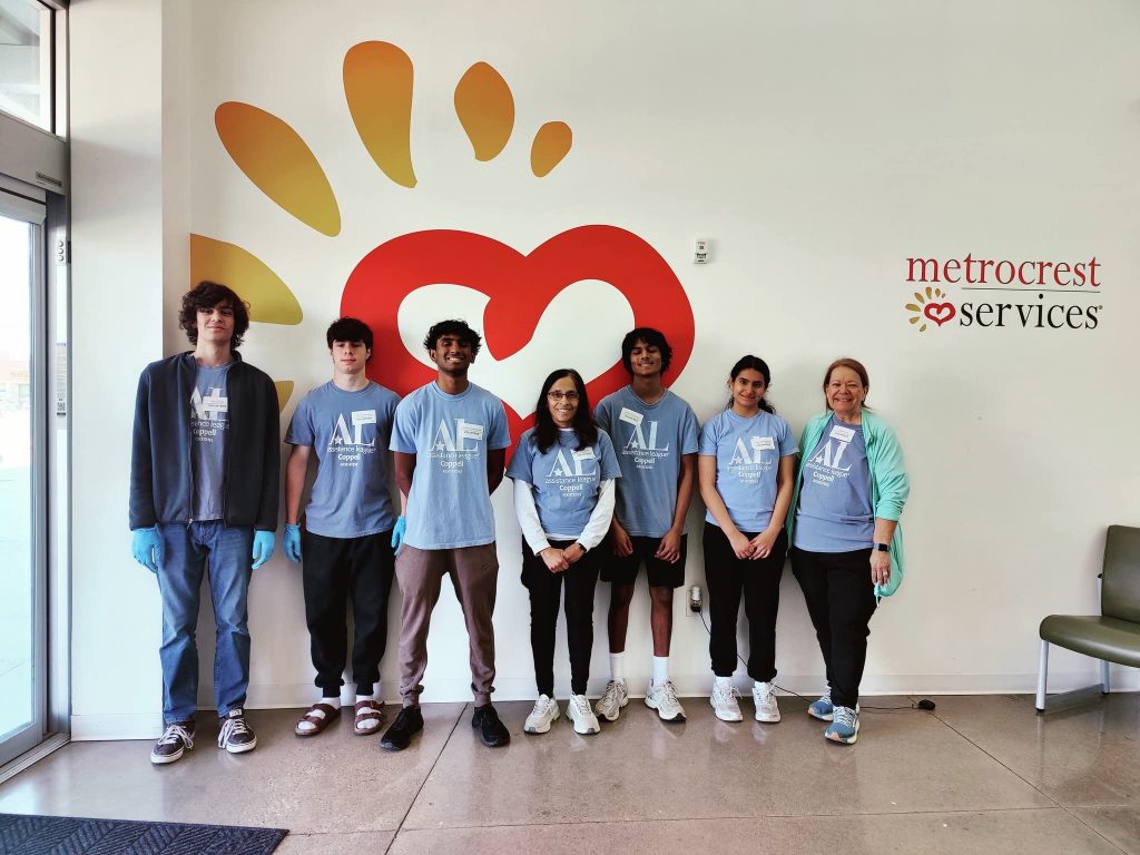 Our Assisteens proudly volunteered at the Metrocrest Services Pantry