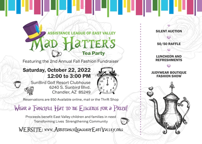 Mad Hatter Tea Party & Fashion Show Fundraiser