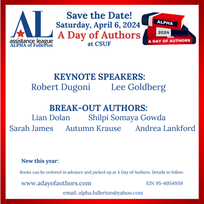ALPHA Day of Authors April 6