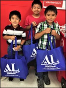 Children With Target Bags