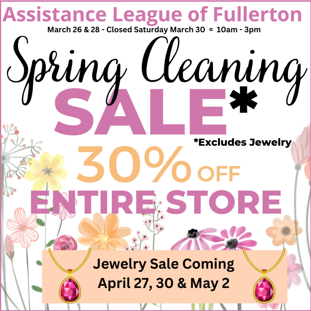 Spring Cleaning Sale 30% Off