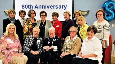 Past Presidents Attending Our 80th Anniversary Celebration.